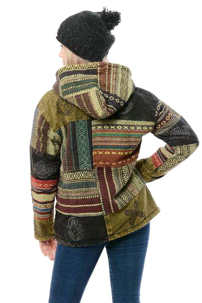 Mikina PATCH zelená