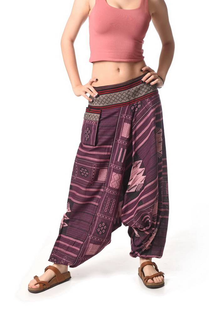 Nohavice PAMPA fialky