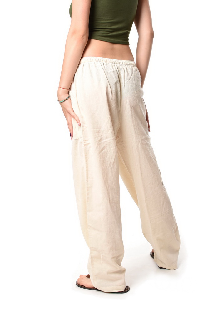 Boho nohavice LAL béžové