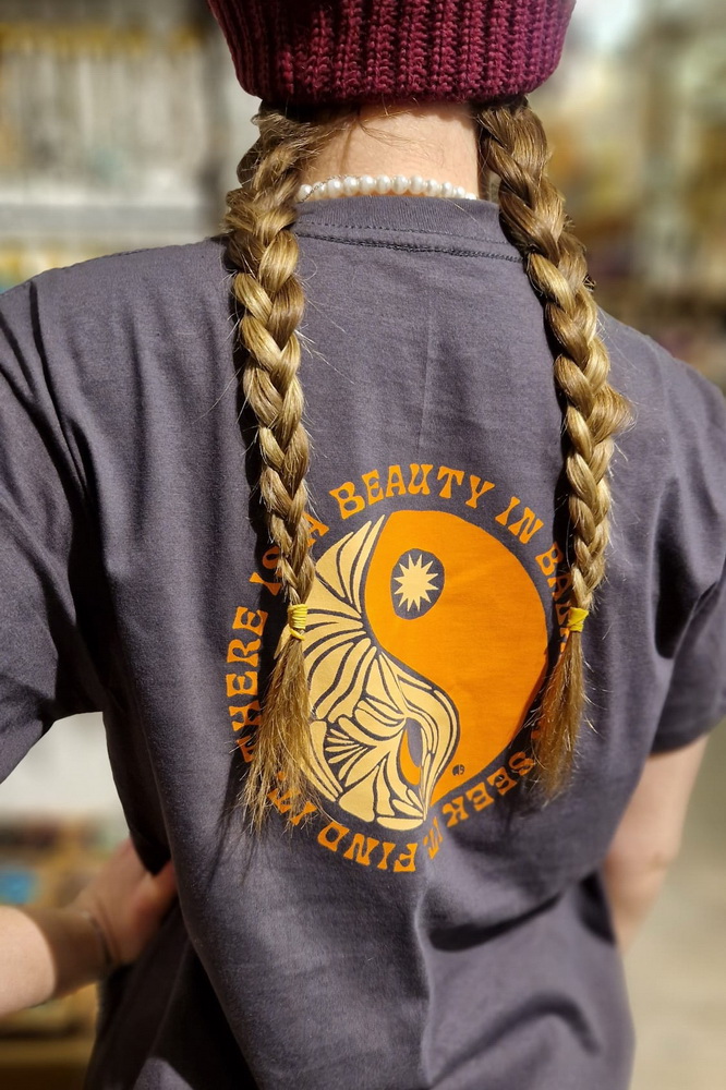 Tričko JING-JANG šedé