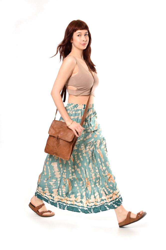 Sukňa MALU blue batika