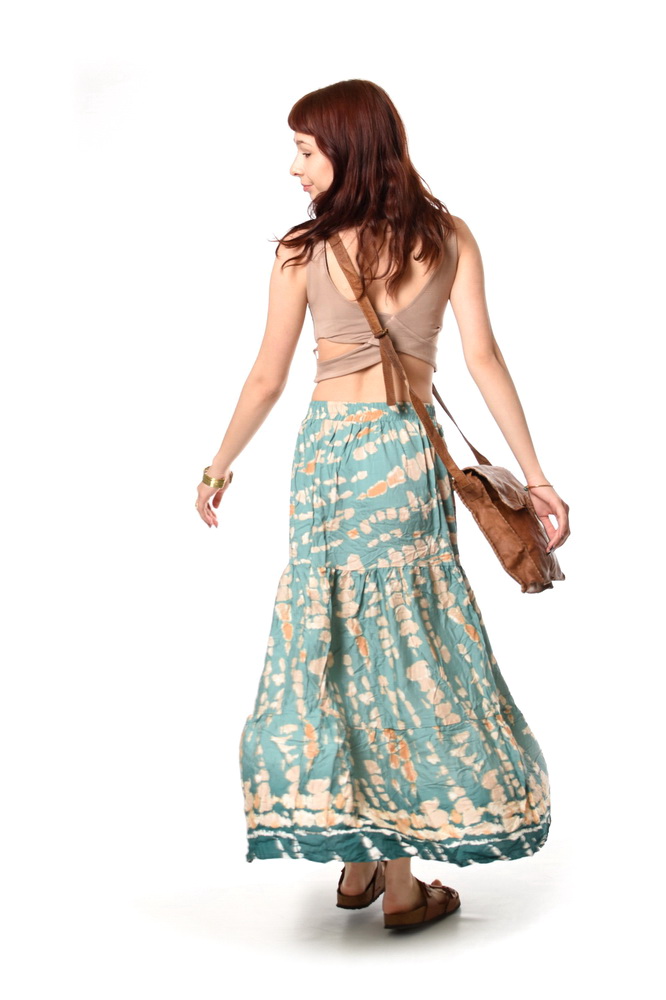 Sukňa MALU blue batika