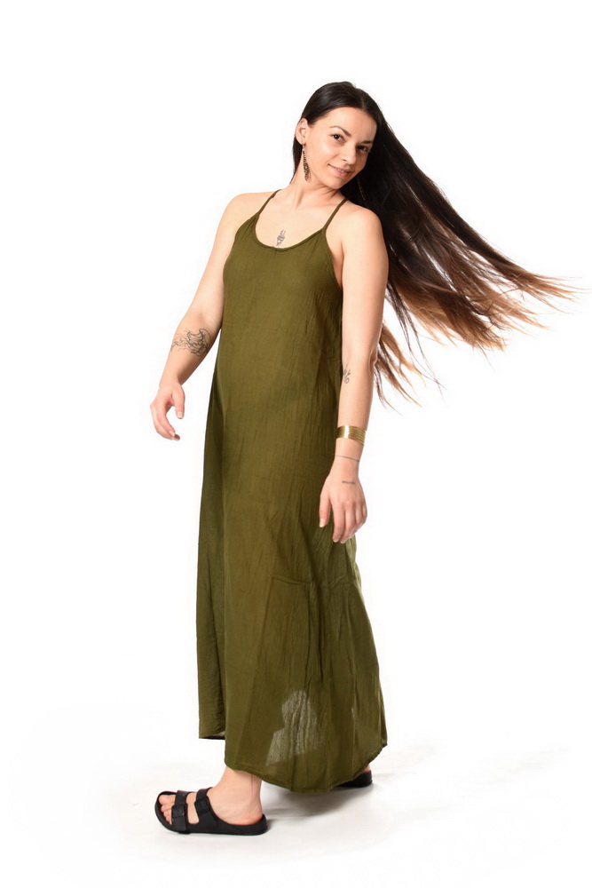 Maxišaty NAMI zelené