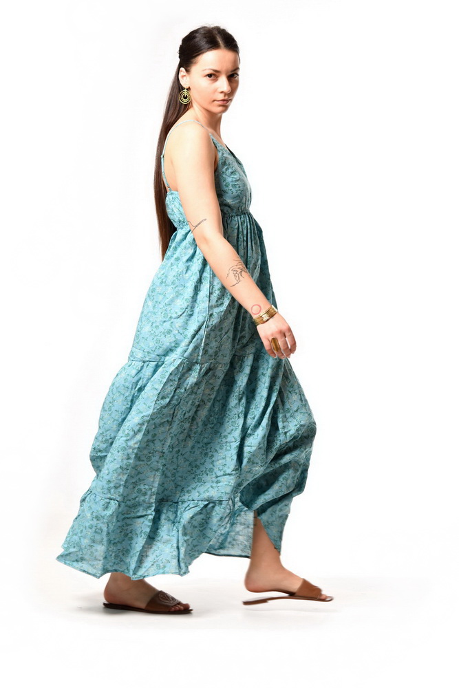 Maxišaty YAYA azúrové