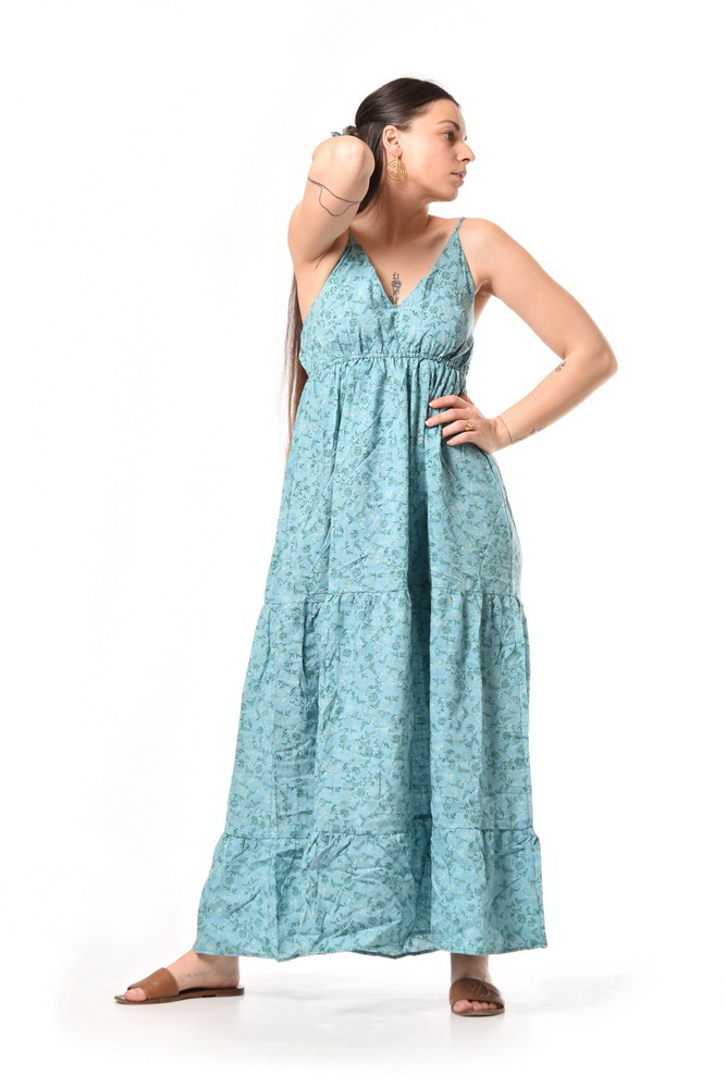 Maxišaty YAYA azúrové