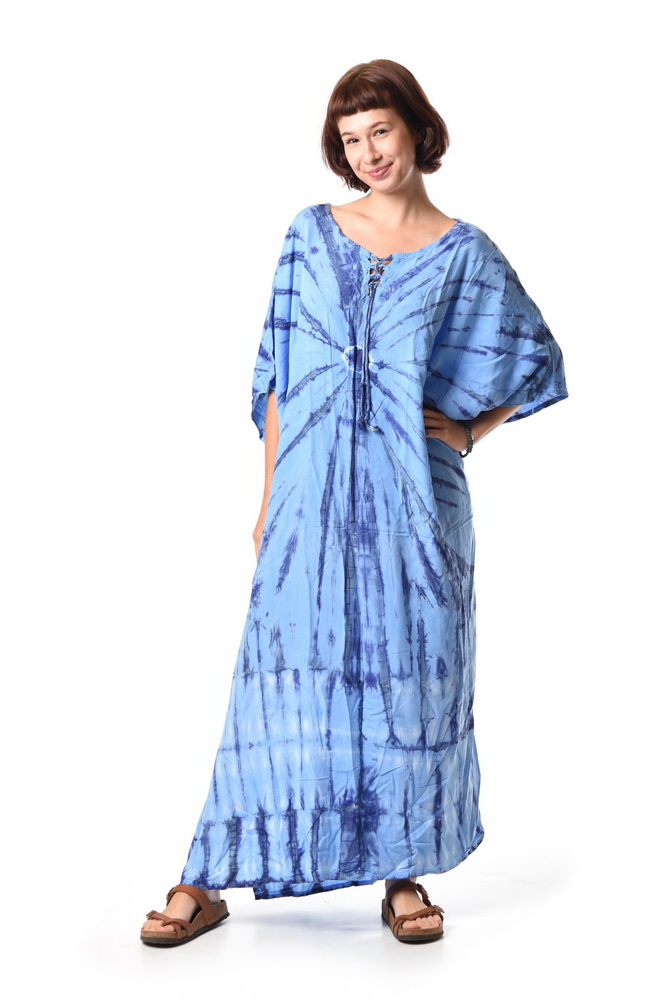 KAFTAN BATIK modré