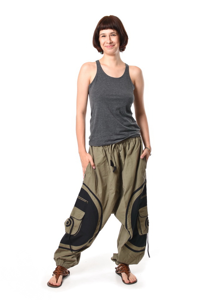 Aladinky SHIVA sivo-čierne