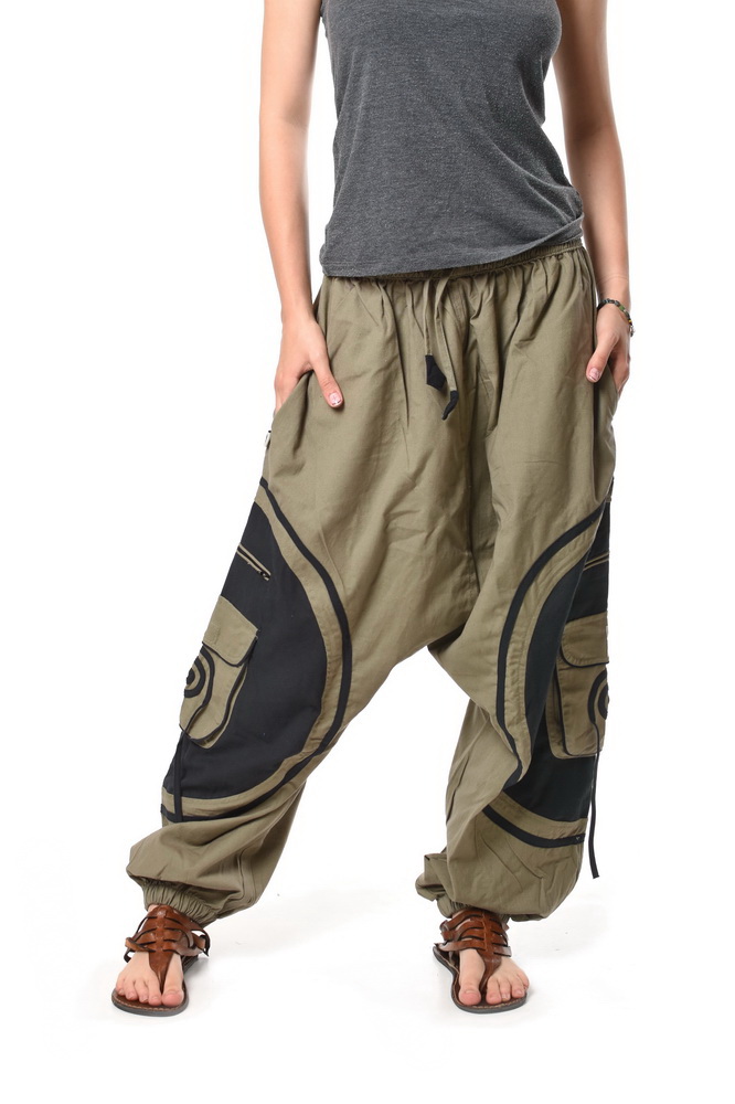 Aladinky SHIVA sivo-čierne