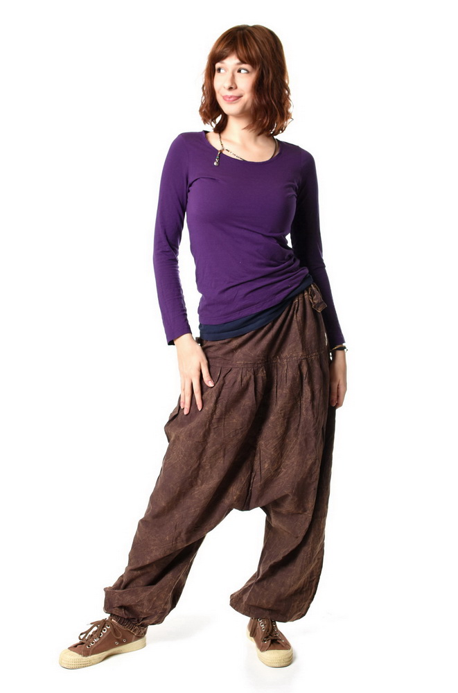 AFGAN stonewash hnedé