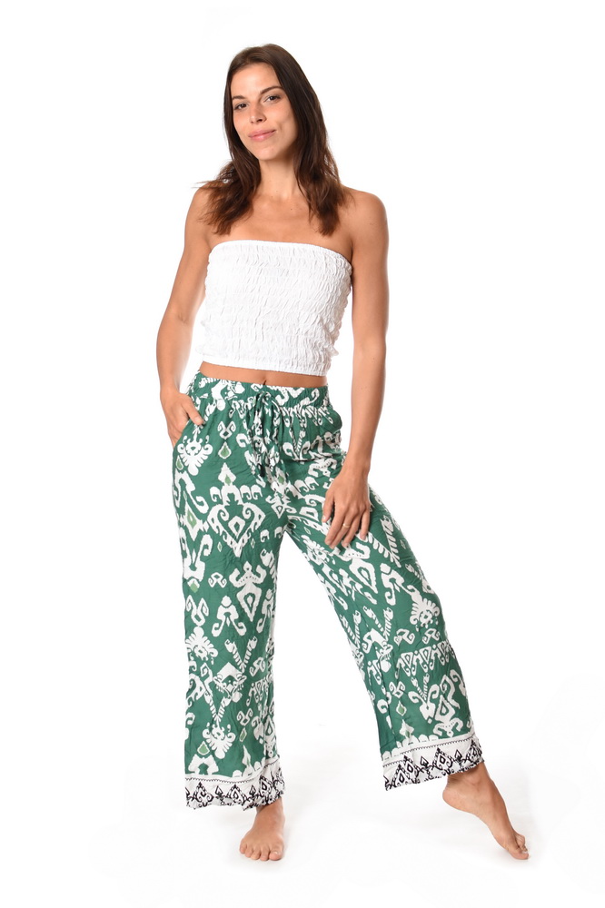 Boho podprsenka biela