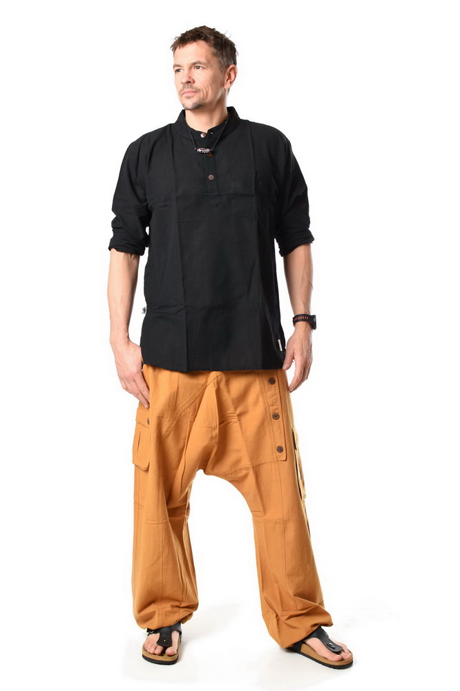 Baggy 4BUTTON  camel