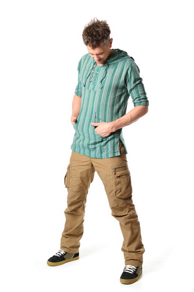 Kapucňa FALGU tm.tyrkys