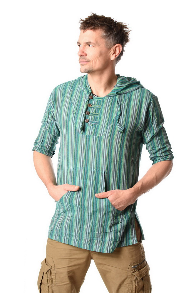 Kapucňa FALGU tm.tyrkys