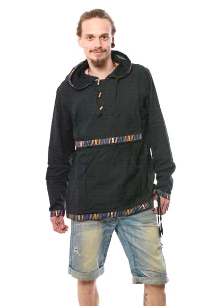 Košeľa ABHIK čierna