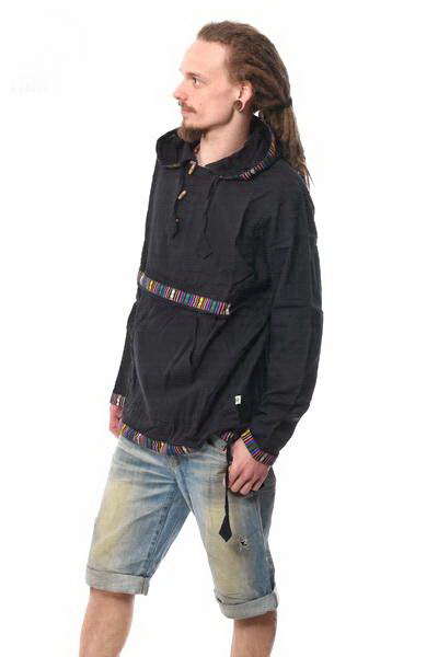 Košeľa ABHIK čierna