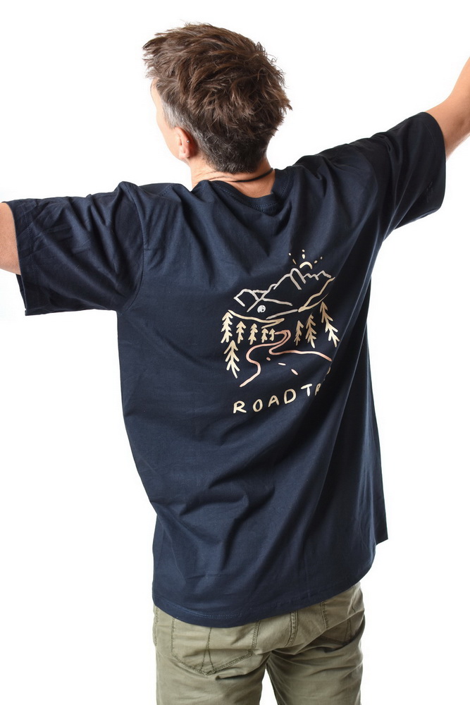 Tričko ROAD TRIP modré