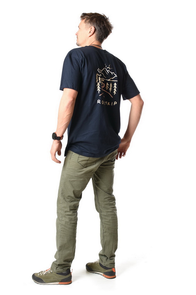 Tričko ROAD TRIP modré