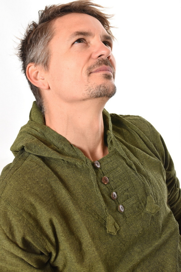 Košeľa kapuca AKI zelená