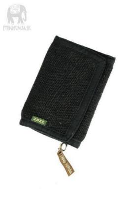 Peňaženka HEMP čierna