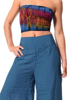 Boho podprsenka modrá