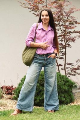 Košeľa HIRA sv. fialová