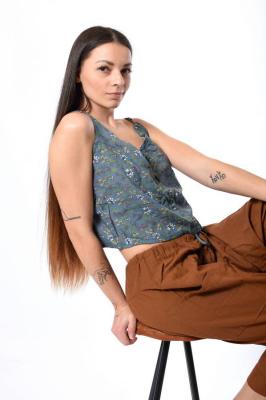 Etno tielko TARA modré