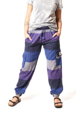 STRIPE patch fialové