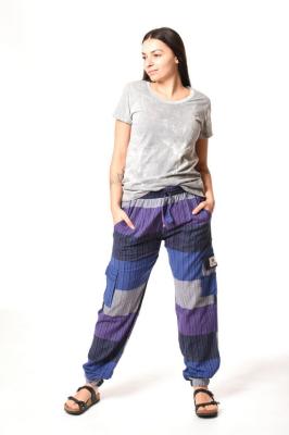 STRIPE patch fialové