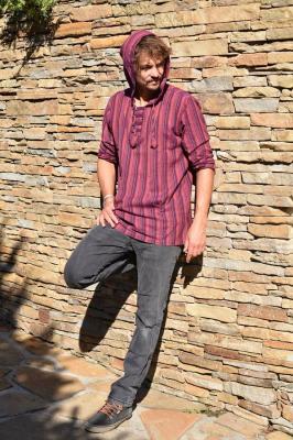 Kapucňa FALGU bordová