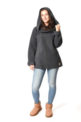 Flísová mikina Nina šedá