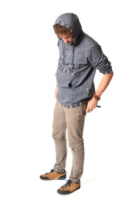 Košeľa ABHIK šedá