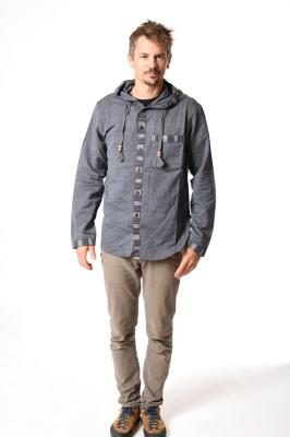 Košeľa ABHIRAJ šedá