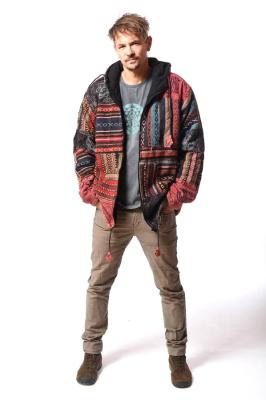 Bunda PATCH bordová