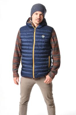 Páperová vesta KAI modrá