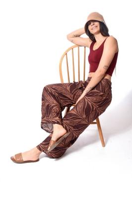 Nohavice SITA bordové