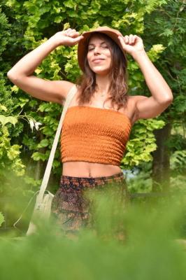 Tielko B-TUBE oranžové