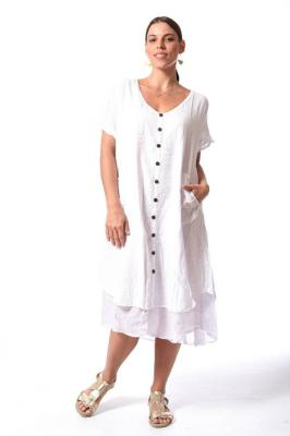 Šaty SHANTI biele