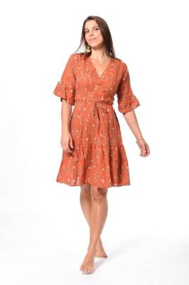 Šaty BATSAL oranžové