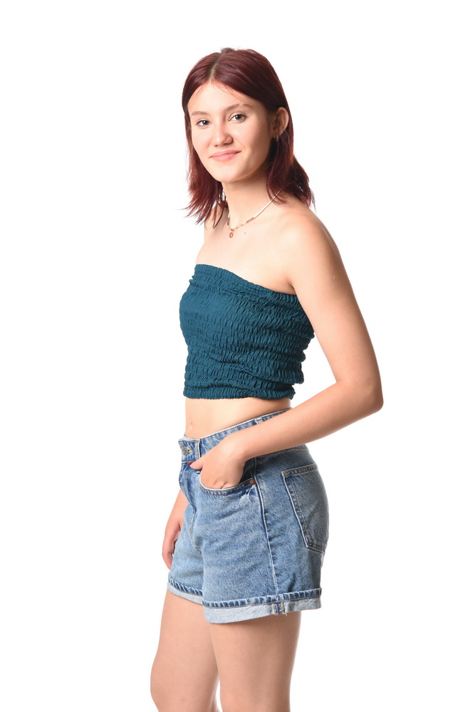 Boho podprsenka tyrkys